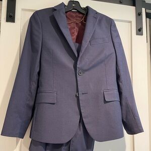 Youth size 34 navy suit